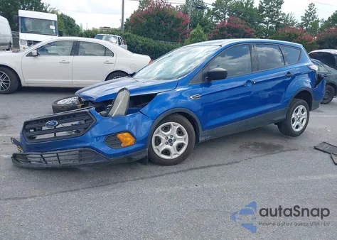 2017 Ford Escape S from USA, damaged, VIN 1FMCU0F76HUB73995